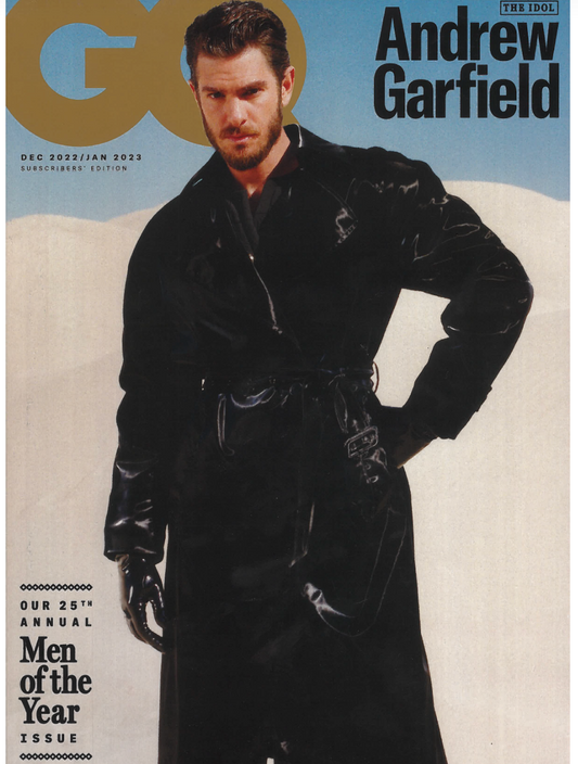 Credence Featured in the British GQ December/January 2023 Men of the Year Issue