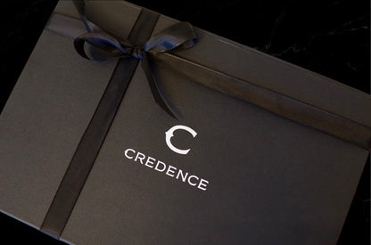 Award winning Credence luxury gift set with three 300ml men's shampoo bottles