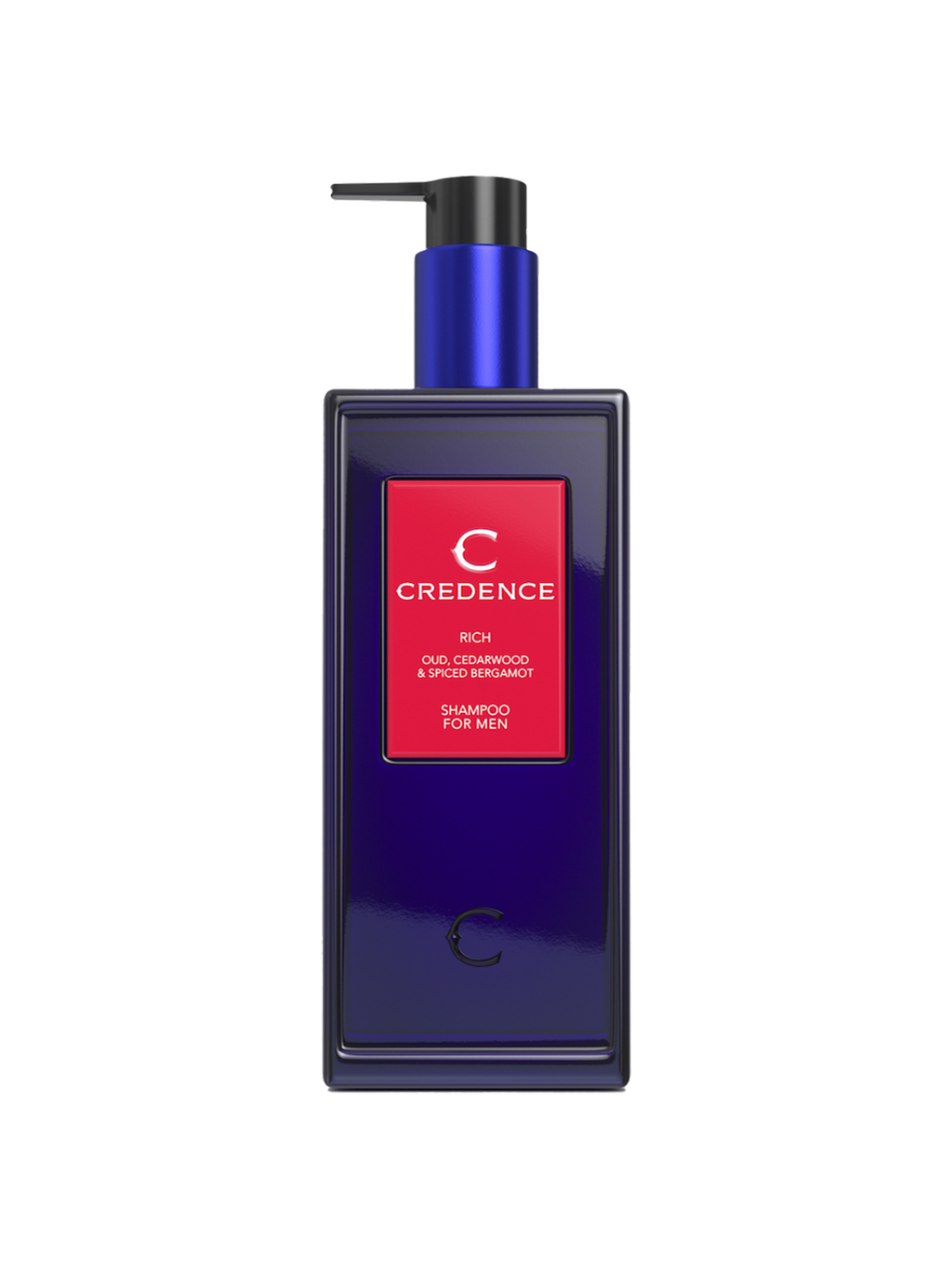 Credence RICH - Men's Shampoo Oud, Cedarwood & Spiced Bergamot